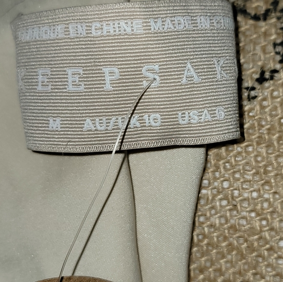 Keepsake Emilio LS Mini Dress Metallic Oyster - Picture 8 of 13